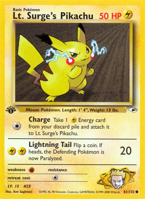 japanese lt surge pikachu